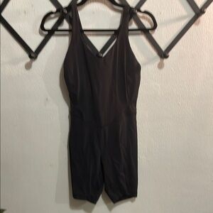Lululemon Athletica Black Bodysuit One Piece